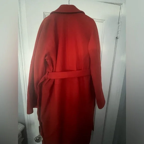 Stella McCartney Wool Belted Coat 40 (oversize fit)